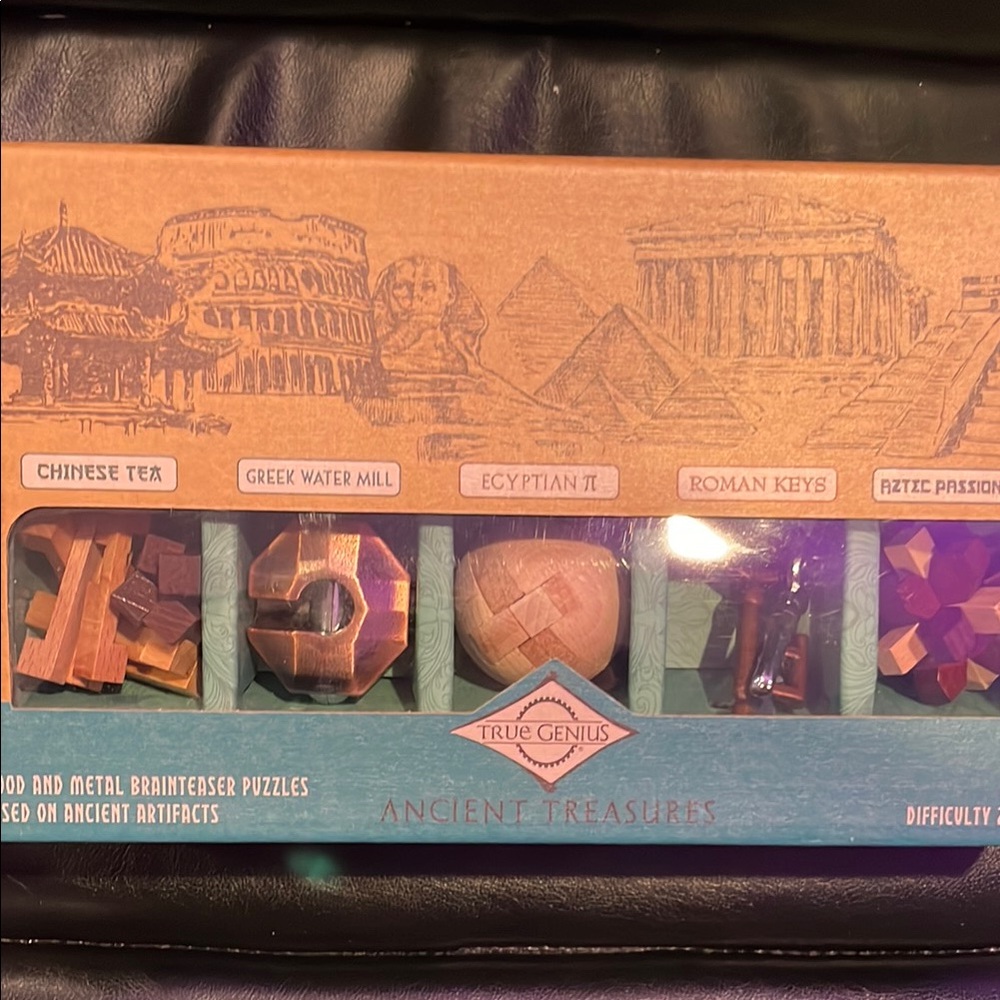 ©️True Genius Ancient Treasures™️ Puzzle Set - Multicolor